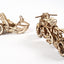 Ugears 3D Wooden Puzzle Scrambler UGR-10 with sidecar