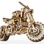 Ugears 3D Wooden Puzzle Scrambler UGR-10 with sidecar