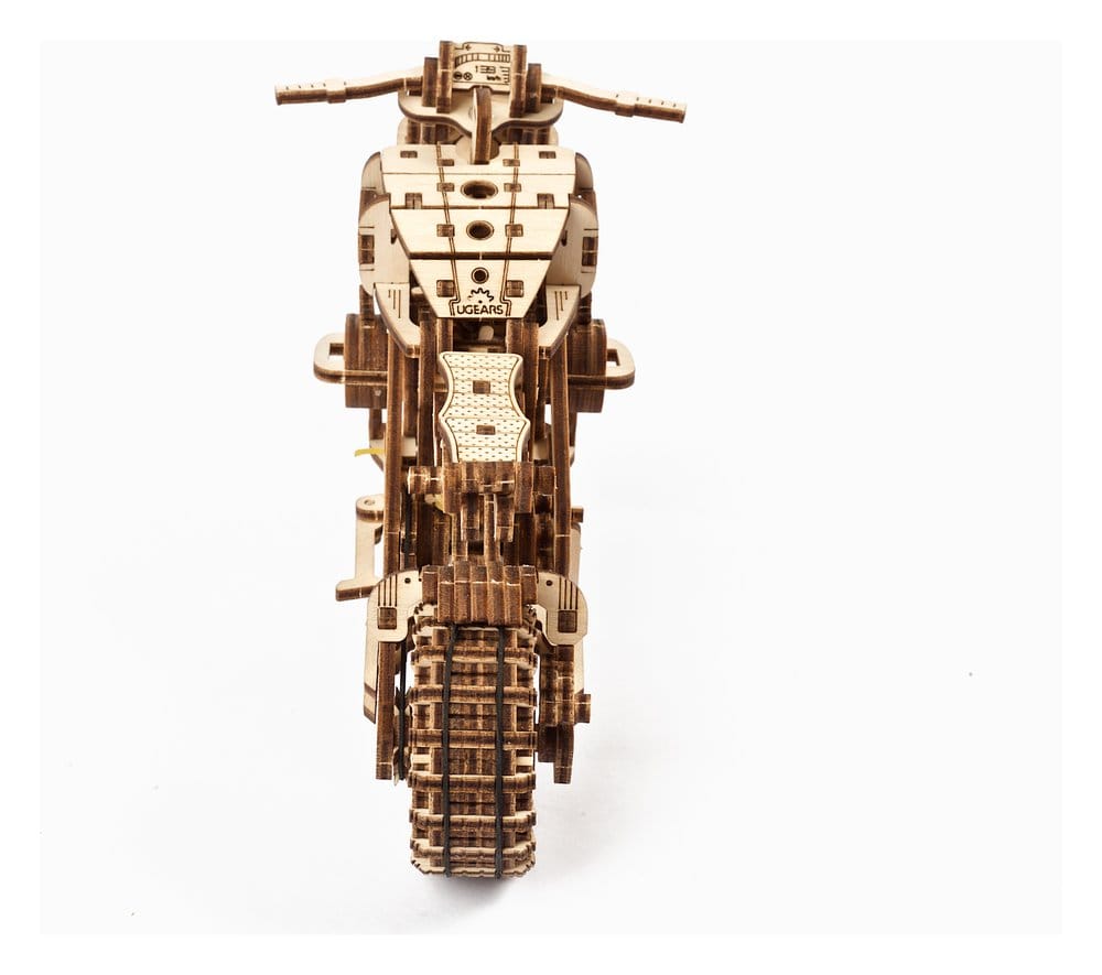 Ugears 3D Wooden Puzzle Scrambler UGR-10 with sidecar