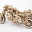 Ugears 3D Wooden Puzzle Scrambler UGR-10 with sidecar