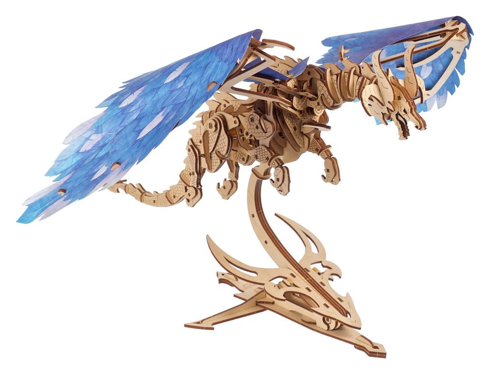 Ugears 3D Wooden Puzzle Windstorm Dragon