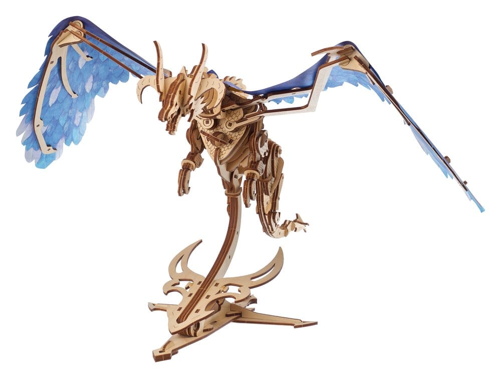 Ugears 3D Wooden Puzzle Windstorm Dragon
