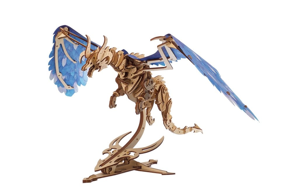 Ugears 3D Wooden Puzzle Windstorm Dragon