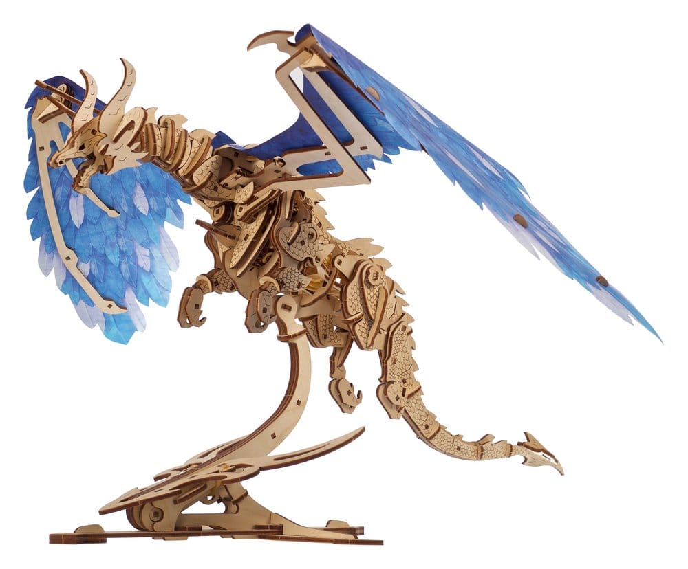 Ugears 3D Wooden Puzzle Windstorm Dragon