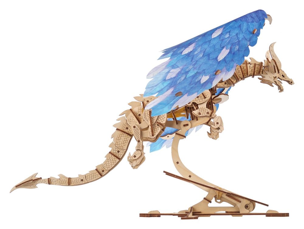 Ugears 3D Wooden Puzzle Windstorm Dragon