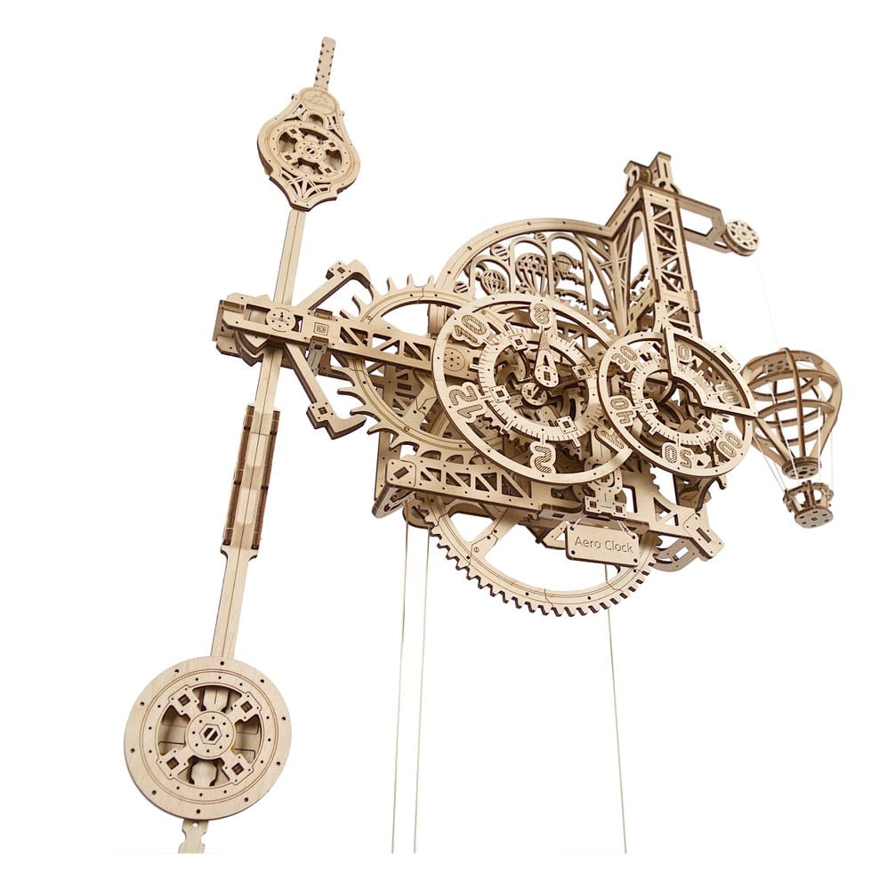 Ugears 3D Wooden Puzzle Aero Clock