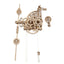 Ugears 3D Wooden Puzzle Aero Clock