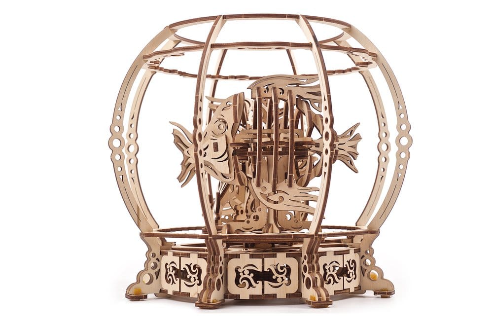Ugears 3D Wooden Puzzle Mechanical Aquarium