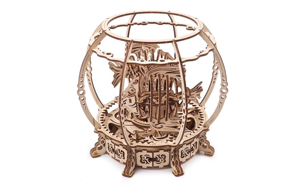 Ugears 3D Wooden Puzzle Mechanical Aquarium