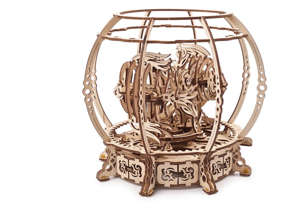 Ugears 3D Wooden Puzzle Mechanical Aquarium