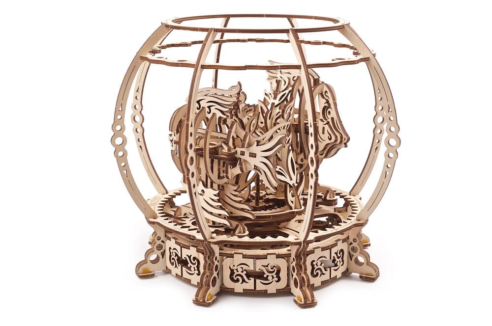 Ugears 3D Wooden Puzzle Mechanical Aquarium