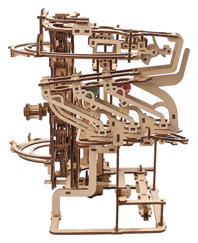 Ugears 3D Wooden Puzzle Marble Run Chain Hoist