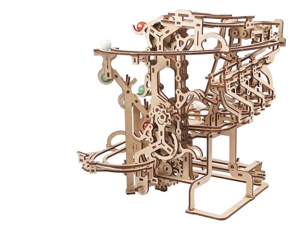 Ugears 3D Wooden Puzzle Marble Run Chain Hoist