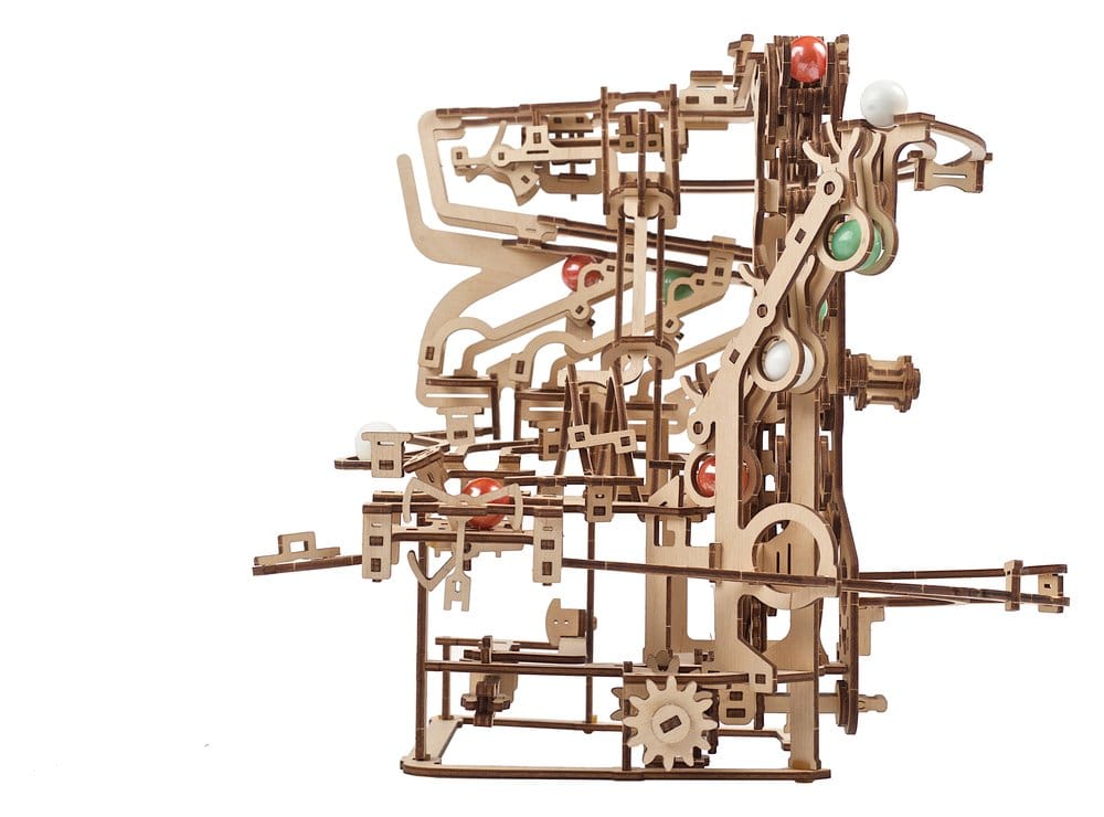 Ugears 3D Wooden Puzzle Marble Run Chain Hoist