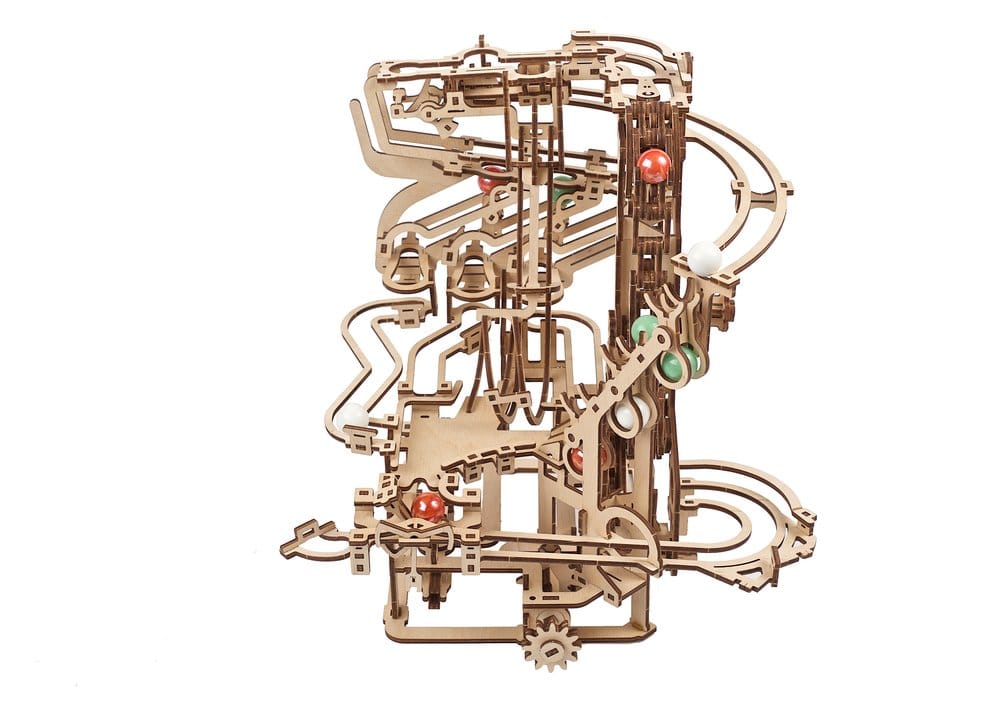 Ugears 3D Wooden Puzzle Marble Run Chain Hoist