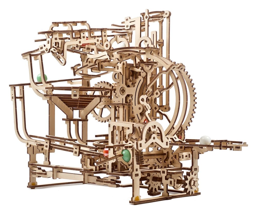 Ugears 3D Wooden Puzzle Marble Run Stepped Hoist