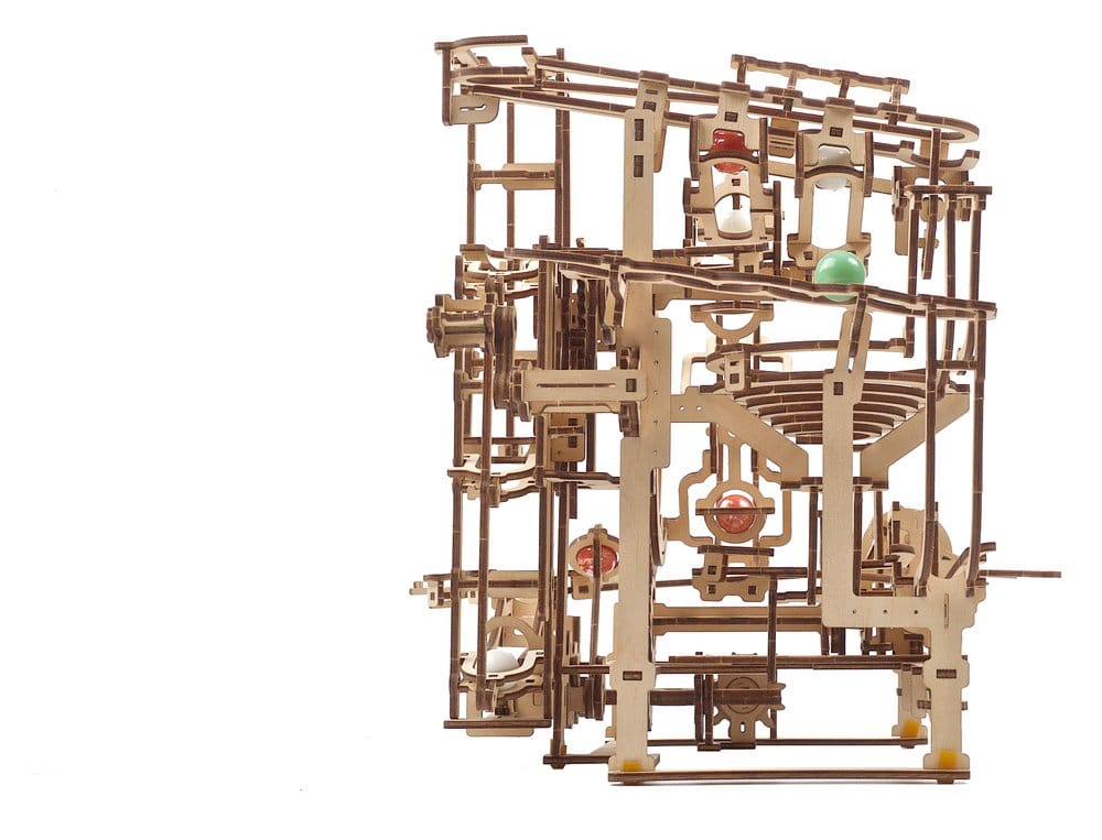 Ugears 3D Wooden Puzzle Marble Run Stepped Hoist
