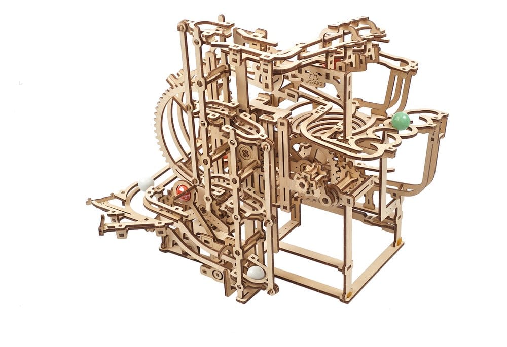 Ugears 3D Wooden Puzzle Marble Run Stepped Hoist