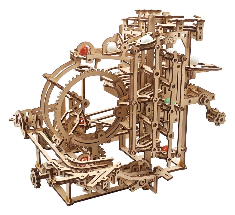 Ugears 3D Wooden Puzzle Marble Run Stepped Hoist