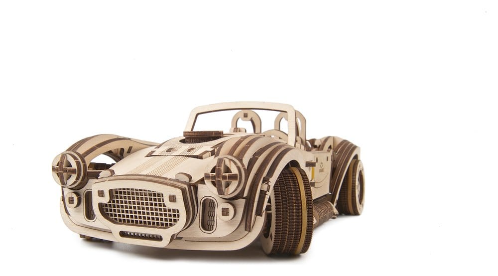 Ugears 3D Wooden Puzzle Drift Cobra Racing Car