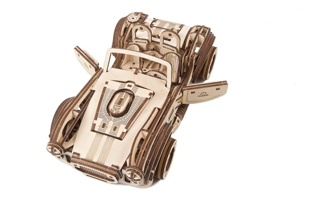 Ugears 3D Wooden Puzzle Drift Cobra Racing Car