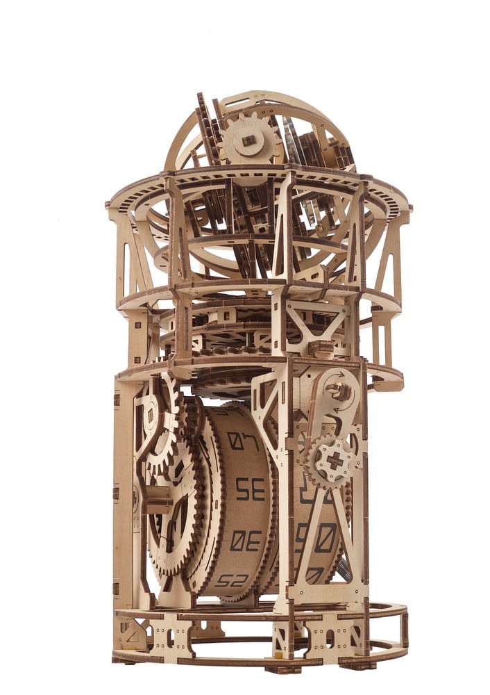 Ugears 3D Wooden Puzzle Sky Watcher Tourbillon Table Clock