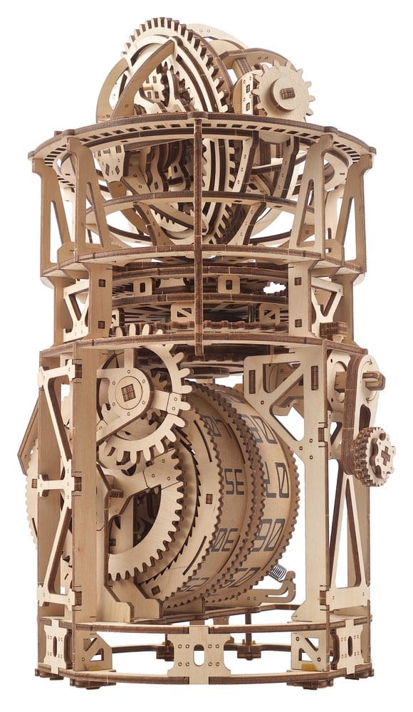 Ugears 3D Wooden Puzzle Sky Watcher Tourbillon Table Clock