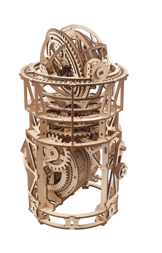 Ugears 3D Wooden Puzzle Sky Watcher Tourbillon Table Clock