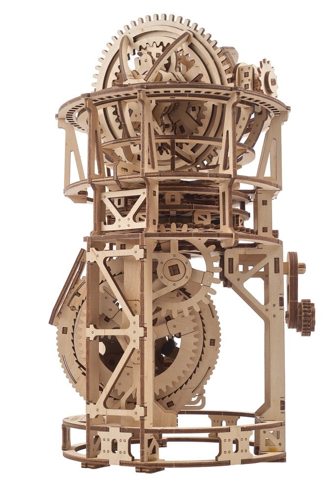 Ugears 3D Wooden Puzzle Sky Watcher Tourbillon Table Clock