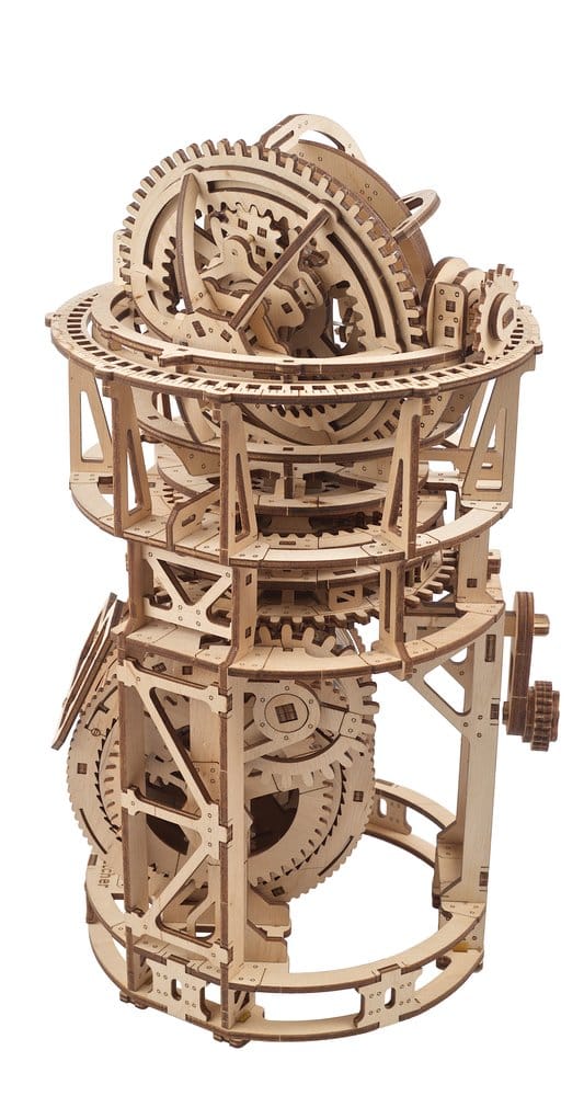 Ugears 3D Wooden Puzzle Sky Watcher Tourbillon Table Clock