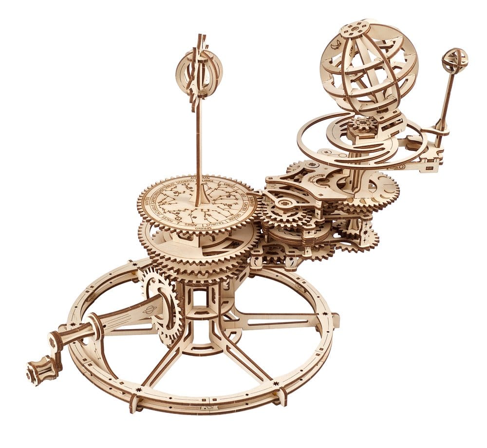 Ugears 3D Wooden Puzzle Mechanical Tellurion