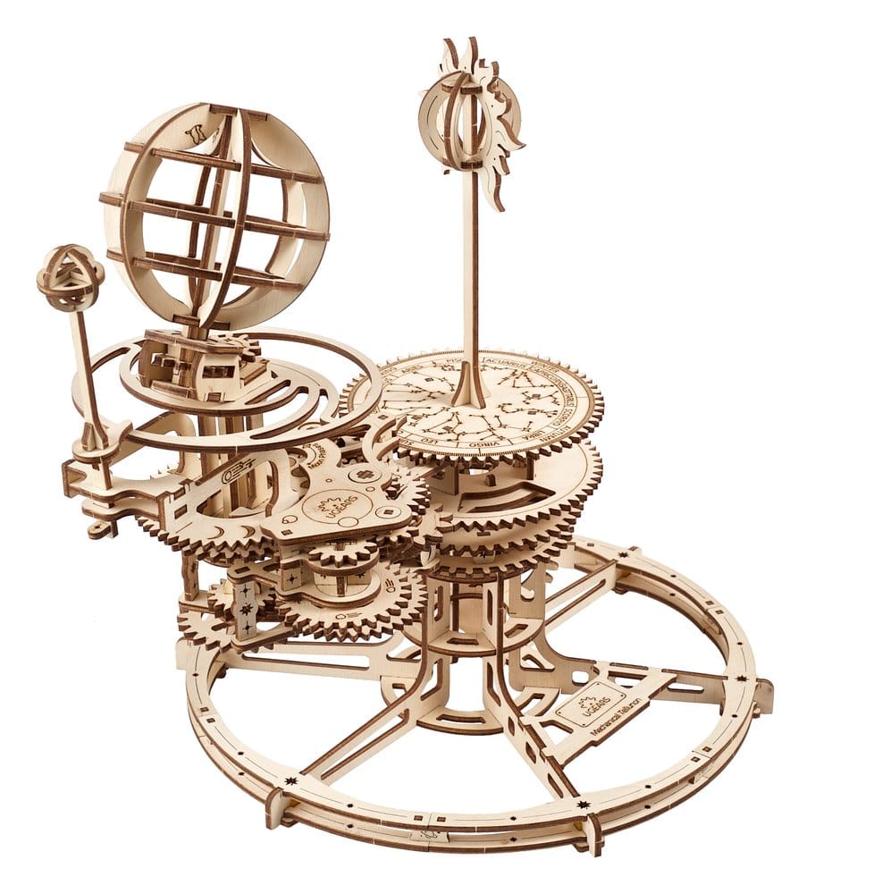 Ugears 3D Wooden Puzzle Mechanical Tellurion
