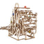 Ugears 3D Wooden Puzzle Marble Run Tiered Hoist