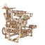 Ugears 3D Wooden Puzzle Marble Run Tiered Hoist