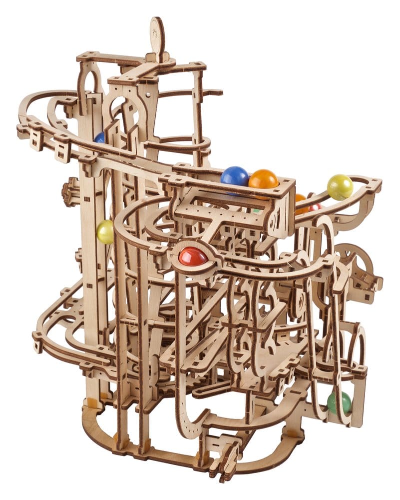 Ugears 3D Wooden Puzzle Marble Run Spiral Hoist