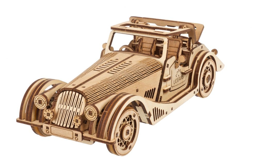 Ugears 3D Wooden Puzzle Sports Car Rapid Mouse