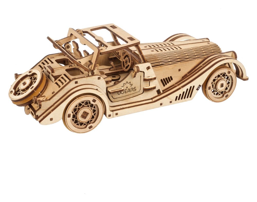 Ugears 3D Wooden Puzzle Sports Car Rapid Mouse