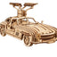 Ugears 3D Wooden Puzzle Winged Sports Coupe