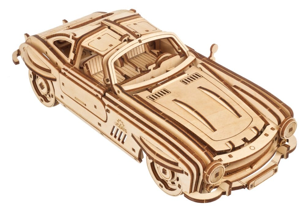 Ugears 3D Wooden Puzzle Winged Sports Coupe