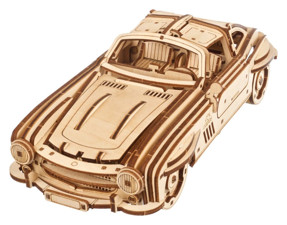 Ugears 3D Wooden Puzzle Winged Sports Coupe