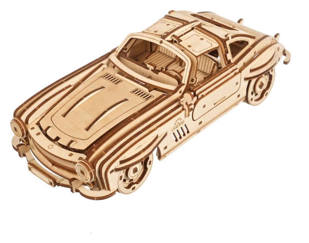 Ugears 3D Wooden Puzzle Winged Sports Coupe