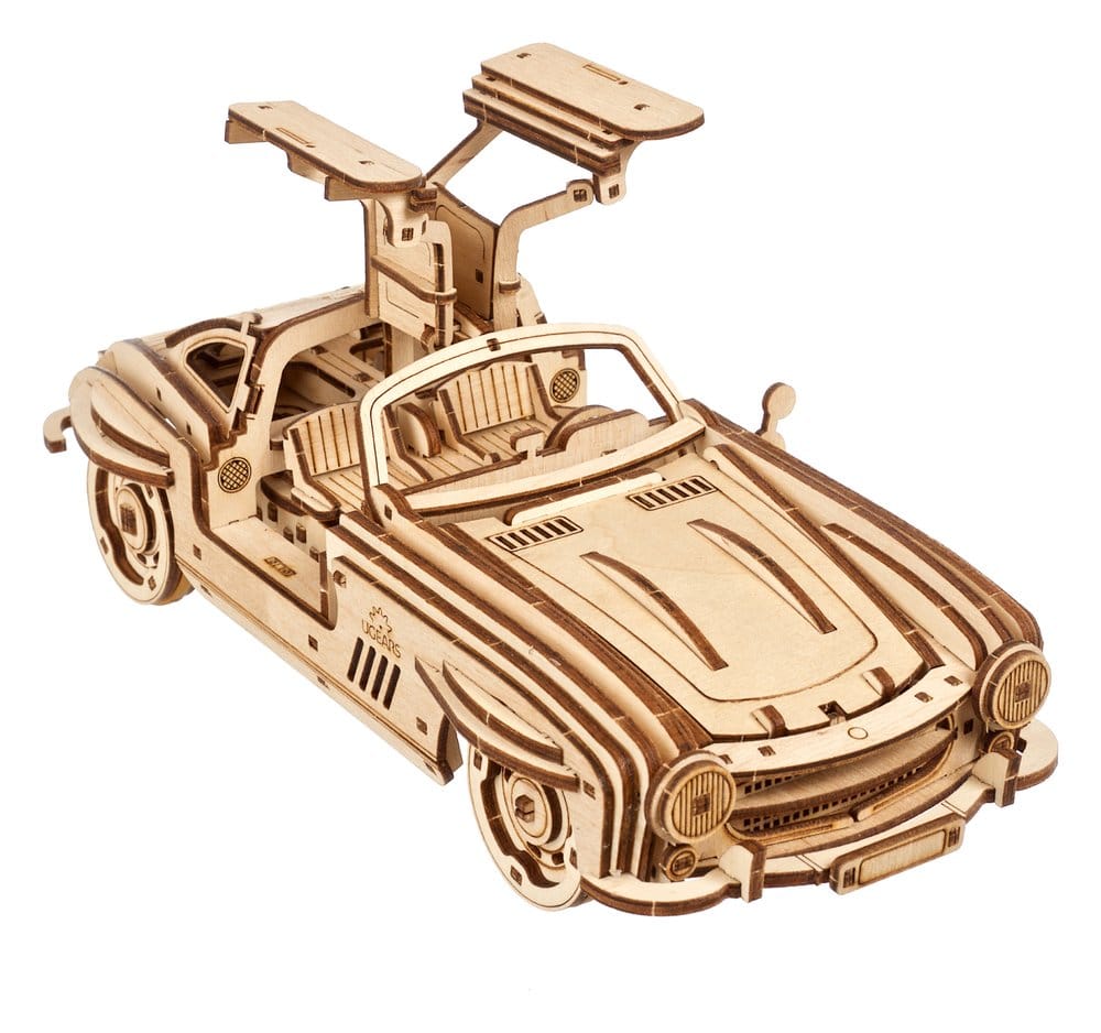 Ugears 3D Wooden Puzzle Winged Sports Coupe