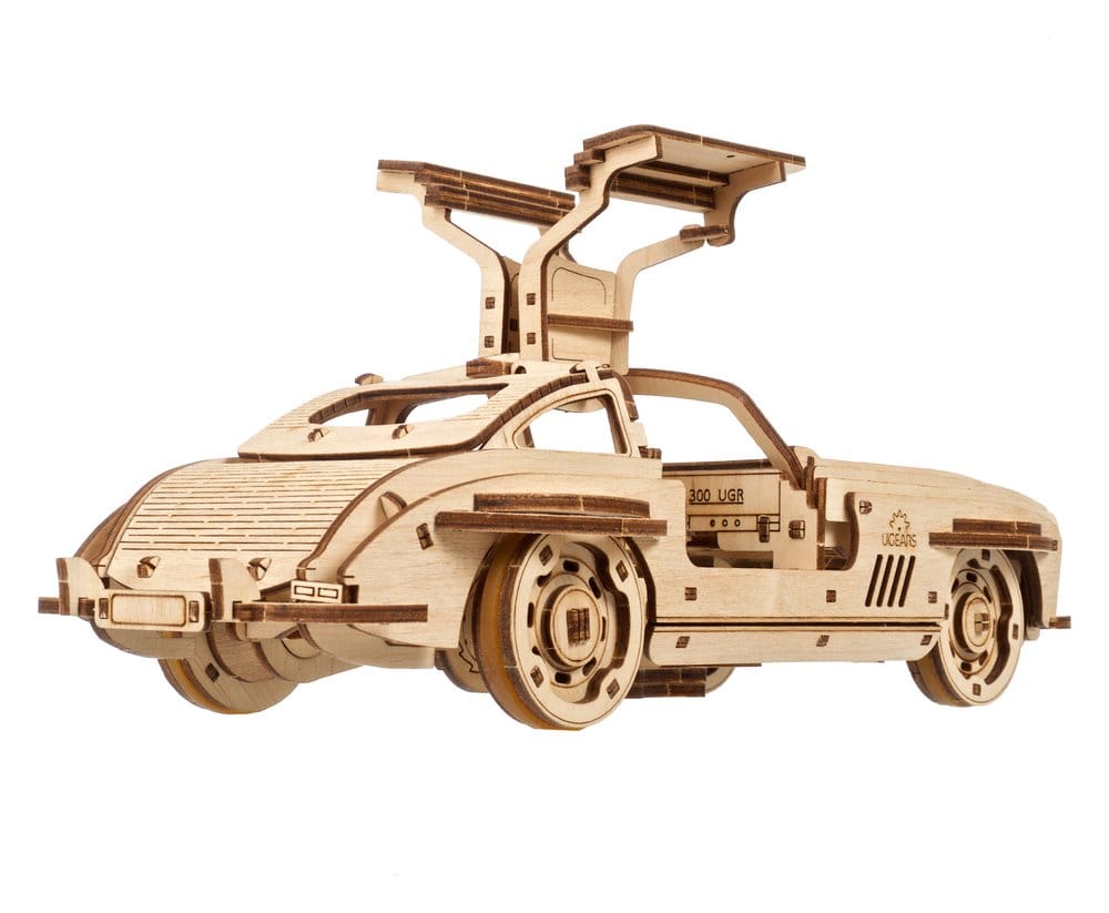 Ugears 3D Wooden Puzzle Winged Sports Coupe