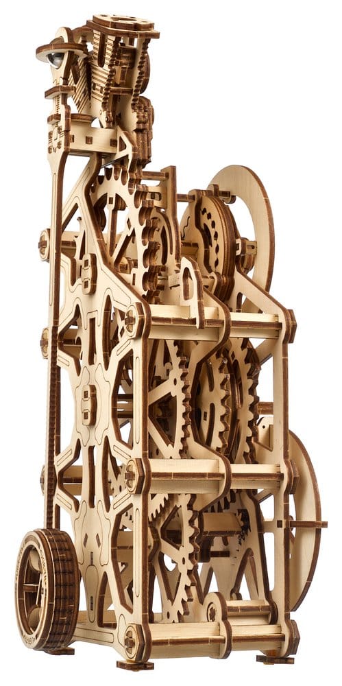 Ugears 3D Wooden Puzzle Engine Clock