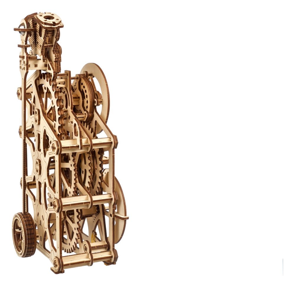 Ugears 3D Wooden Puzzle Engine Clock