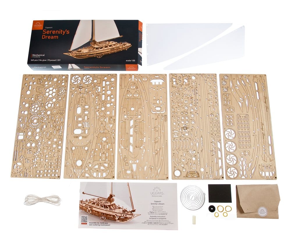Ugears 3D Wooden Puzzle Serenity's Dream