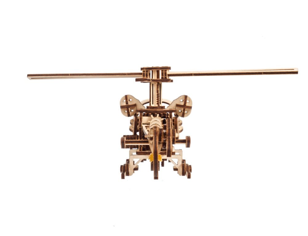 Ugears 3D Wooden Puzzle Mini Helicopter