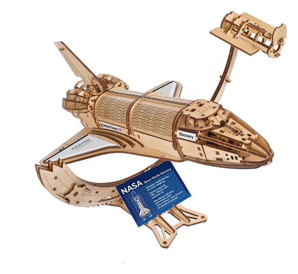 NASA 3D Wooden Puzzle Space Shuttle Discovery