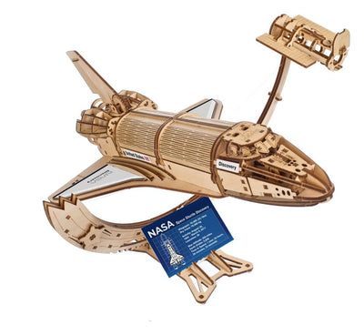 NASA 3D Wooden Puzzle Space Shuttle Discovery