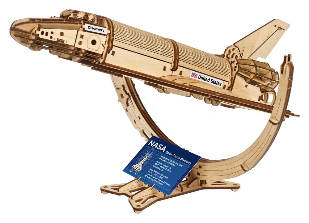 NASA 3D Wooden Puzzle Space Shuttle Discovery